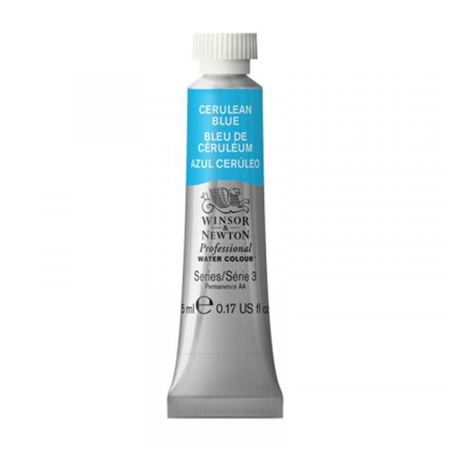 Aquarelle Professionnelle Extra-Fine - 5ml - Bleu De Céruléum - Winsor Et Newton