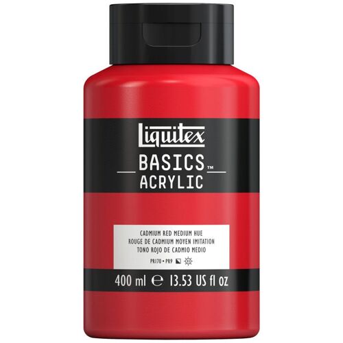 Peinture Acrylique En Bidon - Rouge De Cadmium Moyen - Liquitex Basics