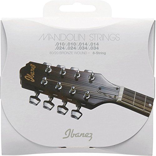 Ibanez Imds4 Mandolin 10-34 Cordes Pour Mandoline 8 Cordes