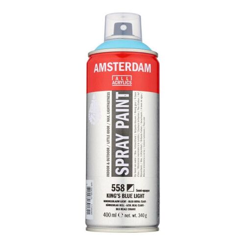 Bombe De Peinture Amsterdam 400 Ml Bleu Royal Clair