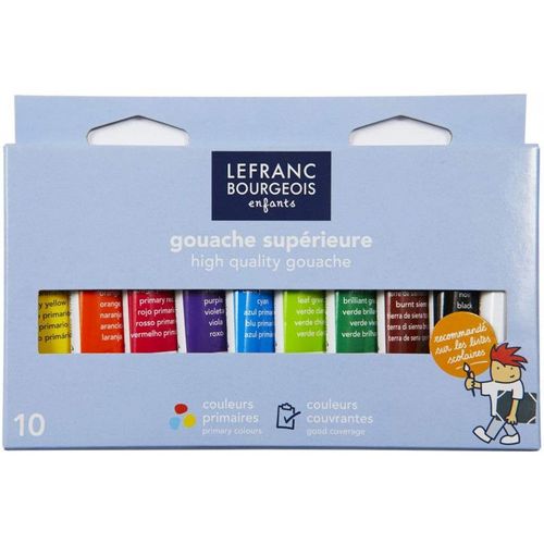 Lot De 10 Tubes De Gouache - Lefranc Bourgeois