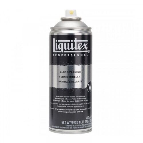 Bombe De Vernis Aérosol Vernis Brillant 400ml - Liquitex