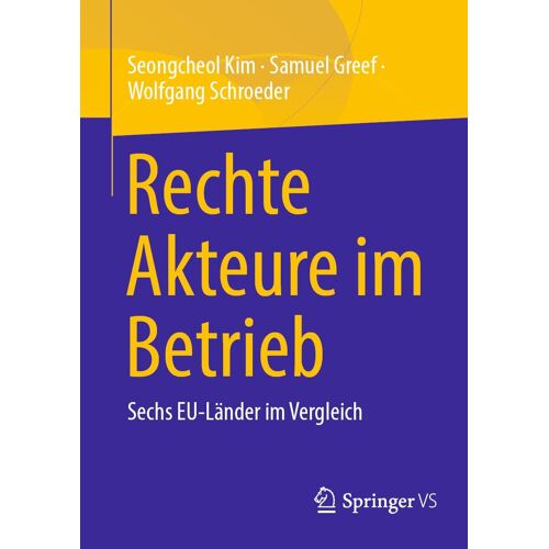 Rechte Akteure Im Betrieb