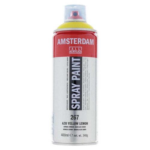 Bombe De Peinture Amsterdam 400ml Jaune Azo Citron