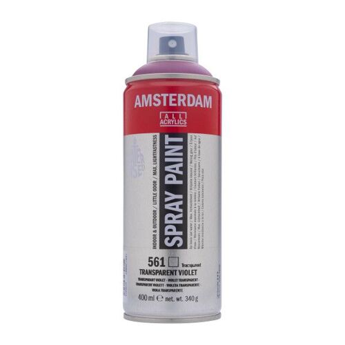 Bombe De Peinture Amsterdam 400 Ml Violet Transparent