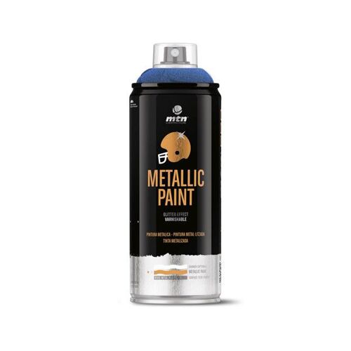 Bombe De Peinture Mtn Pro Metallic Paint Bleu Foncé