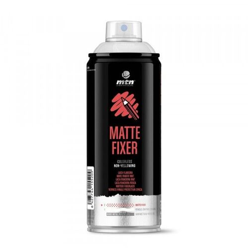 Bombe De Peinture Fixatif Mat - Incolore - 400ml - Mtn Pro