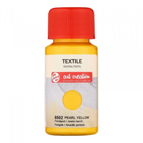 Peinture Pour Textile - Jaune Nacré - Talens Art Creation - 50ml