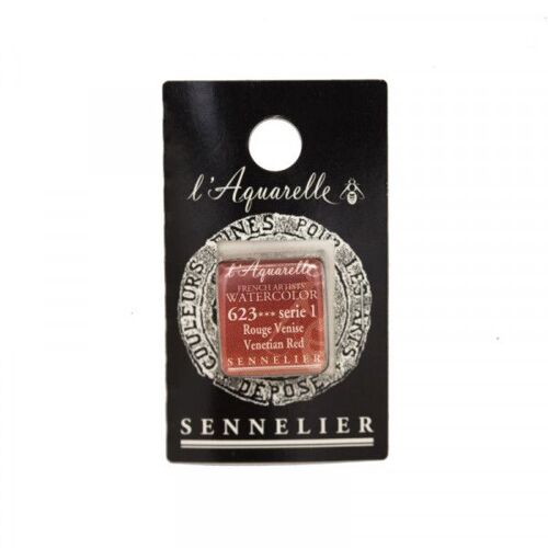 Aquarelle Extra-Fine 1/2 Godet Rouge Venise Sennelier