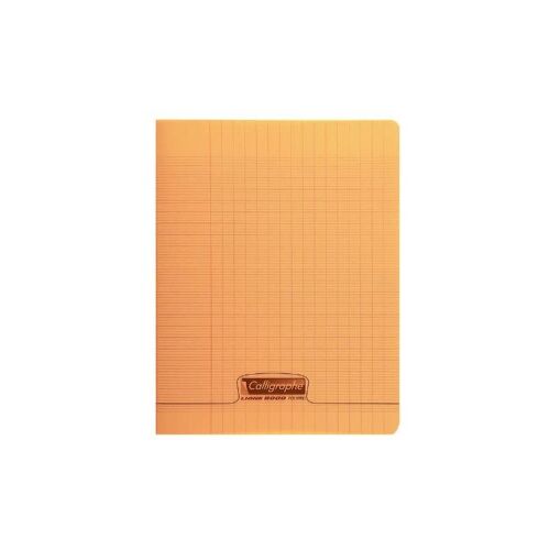 Cahier - 24x32(Cm) - Grands Carreaux - 48 Pages - Couverture En Polypro - Sans Spirale - Clairefontaine - Calligraphe