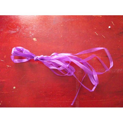 Ruban Violet Tranparent