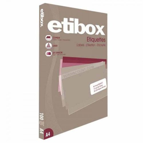 Boite De 1200 Étiquettes - Format 105x48mm - Etibox - Apli 119774