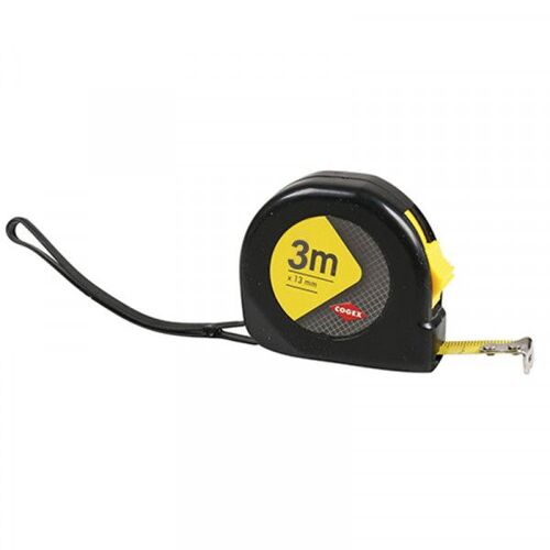 Mètre Ruban De 3m X 13mm Avec Blocage Cogex