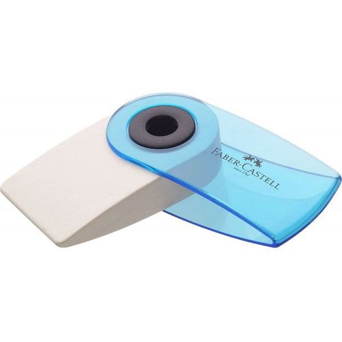 Gomme En Plastique Sleeve Avec Étui De Protection Faber-Castell