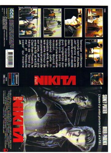 Jaquette Vhs Little Nikita  Sidney Poitier