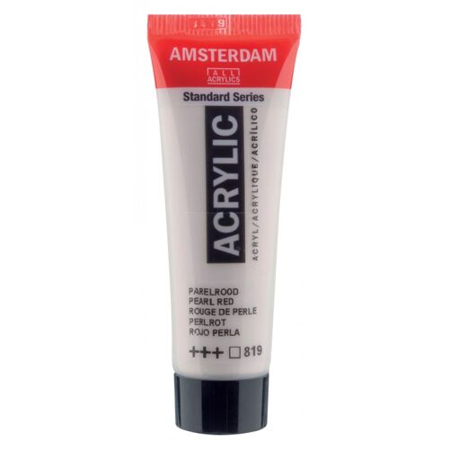 Peinture Acrylique En Tube - Rouge De Perle - 819 - Amsterdam - 20ml