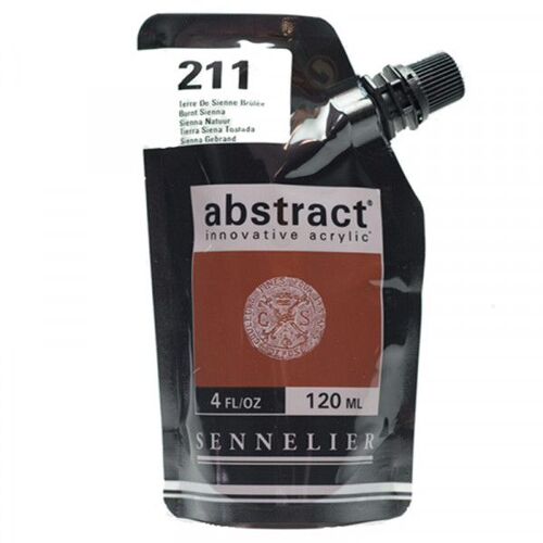 Peinture Acrylique En Sachet - Terre De Sienne Brûlée - 120ml - Sennelier
