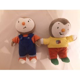 Lot De 2 Petites Peluches T'choupi - 20 Cm - Année 1999 Et 2011