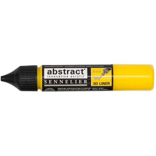 Marqueur Peinture Acrylique Abstract Liner Sennelier Jaune Primaire
