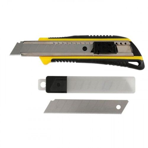 Cutter Bi Matière À Crans 18mm + 5 Lames - Cogex