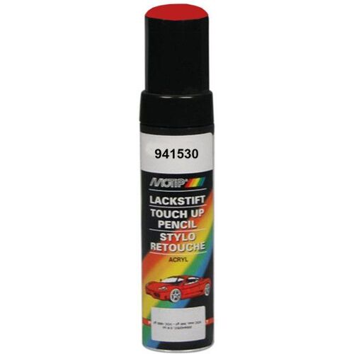 Stylo De Retouche Peinture Pour Carrosserie Motip 12 Ml Rouge 941530