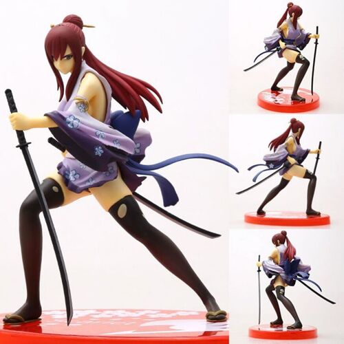 Figurine Anime Fairy Tail Erza Bataille Ver. 1/7  Pvc Modèle Jouets