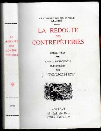 Le Coffret Du Bibliophile Illustre - La Redoute Des Contrepeteries -