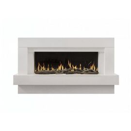 Cheminée électrique LED couleurs - 2000W - Wifi - Linéa CHEMIN' ARTE
