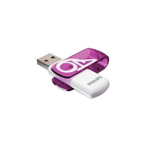 PACK 3 CLÉS USB PHILIPS 64 GO BLANC ET ROSE