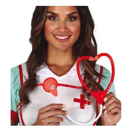 Stéthoscope Rouge Et Blanc