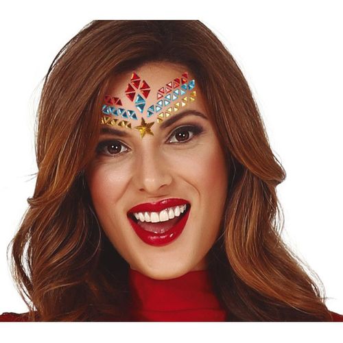 Bijoux De Visage Adhésifs Super Héroïne