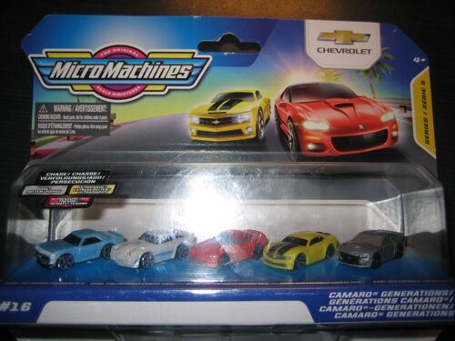 Lot De 5 Véhicules Micro-Machines - Série 5 #16 : Chevrelet
