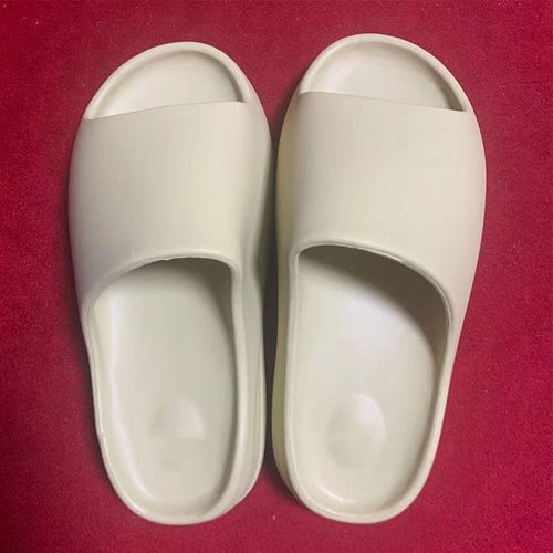 Nouveau Style De Pantoufles Pour Hommes, Pantoufles De Mode, Couleur Unie, Chaussures Décontractées Pour La Maison, Eva Bouche De Poisson, Diapositives De Plage Pour Femmes