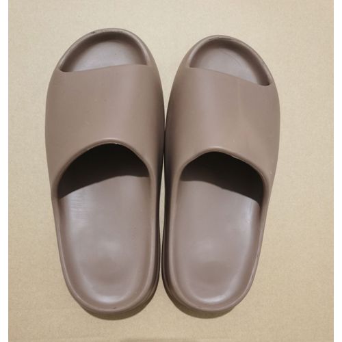 Nouveau Style De Pantoufles Pour Hommes, Pantoufles De Mode, Couleur Unie, Chaussures Décontractées Pour La Maison, Eva Bouche De Poisson, Diapositives De Plage Pour Femmes