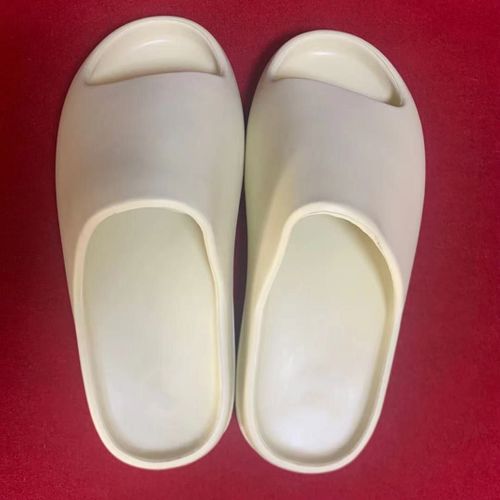 Nouveau Style De Pantoufles Pour Hommes, Pantoufles De Mode, Couleur Unie, Chaussures Décontractées Pour La Maison, Eva Bouche De Poisson, Diapositives De Plage Pour Femmes