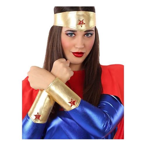 Kit Super Héroïne: 2 Bracelets Et Diadème