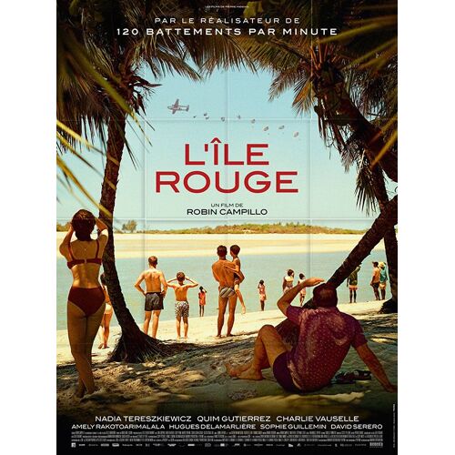 L'île Rouge (Red Island) - Véritable Affiche De Cinéma Pliée - Format 120x160 Cm - De Robin Campillo Avec Nadia Tereszkiewicz, Quim Gutiérrez, Charlie Vauselle - 2023