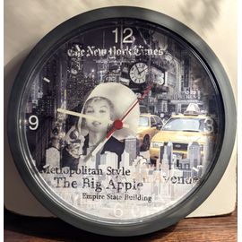 Pendule Murale New York - Marylin Monroe