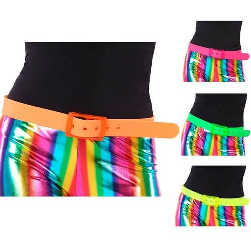 Ceinture En Plusieurs Couleurs De Néon
