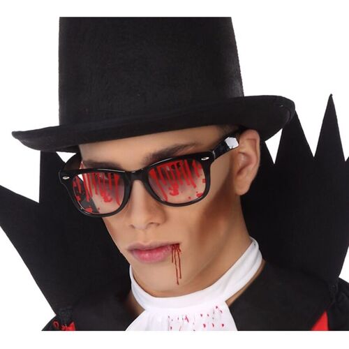 Lunettes De Vampire Avec Du Sang