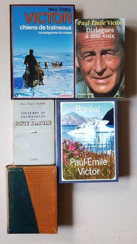 Paul-Emilie Victor - Lot De 5 Livres
