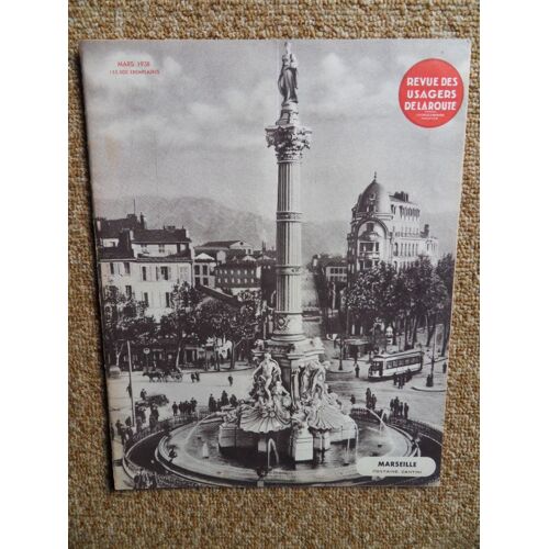 Revue Des Usagers De La Route Mars 1938