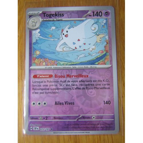 Togekiss - Reverse - 072/191 - Etincelles Deferlantes