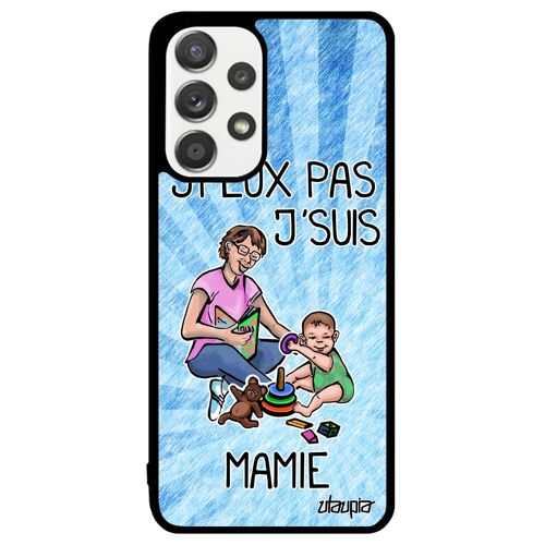 Coque Samsung Galaxy A33 En Silicone Humour J'peux Pas J'suis Mamie Bd De Protection Pas Cher Jpeux Case Mamy Je Telephone Drole