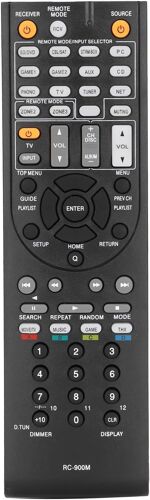 Télécommande de Remplacement pour Récepteur Audio Vedio RC¿900M pour TX¿RZ900 TX¿RZ800 TXRZ900 TXRZ800(Q782)