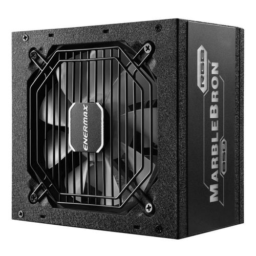 Enermax MarbleBron EMB850EWT-RGB - Alimentation électrique (interne) - ATX12V 2.4 - 80 PLUS Bronze - CA 100-240 V - 850 Watt - PFC active