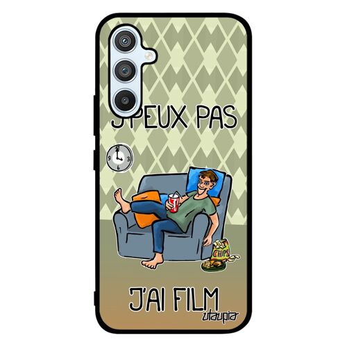 Coque silicone Galaxy A54 j'peux pas j'ai film pas cher manga comique humour drole je bd vert telephone jpeux dessin animé Samsung