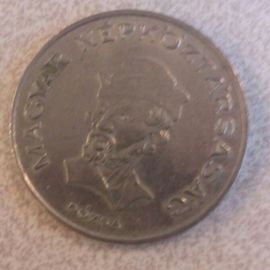 Monnaie 20 Forint 1982 Hongrie 