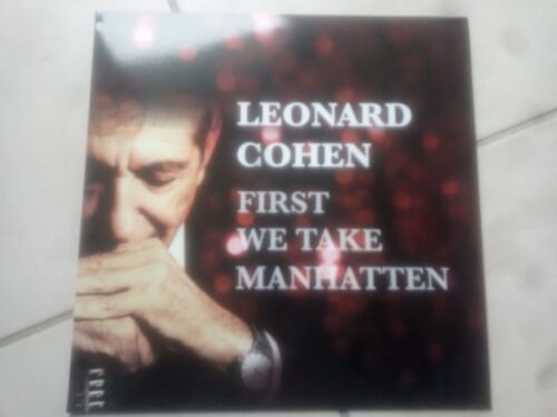 Leonard Cohen First We Take  Manhatten Lp Live New York 2009 