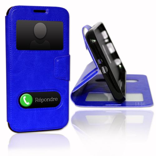 Nokia Lumia 550 Étui Housse Coque Bleu By Ph26